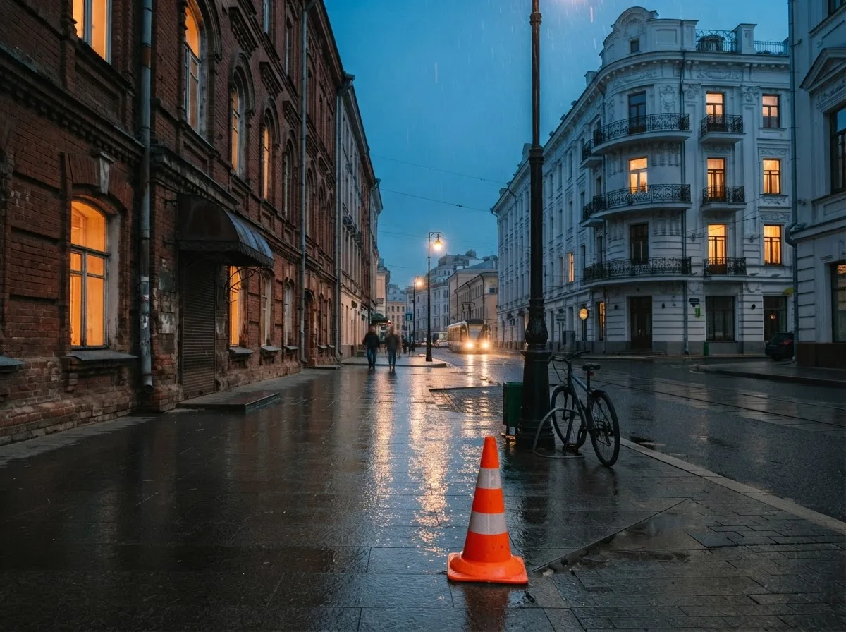 Превратить день в дождливый вечер — результат