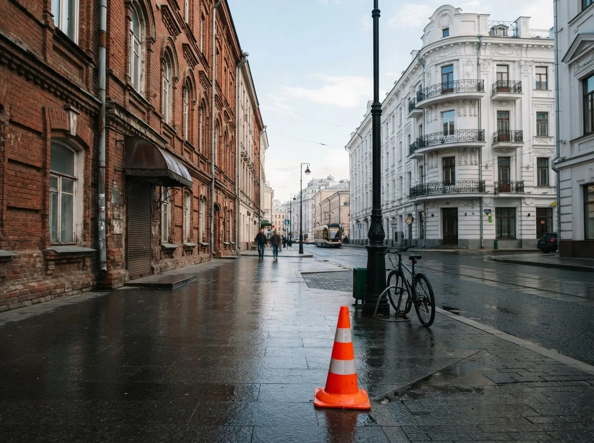 Превратить день в дождливый вечер — исходное фото